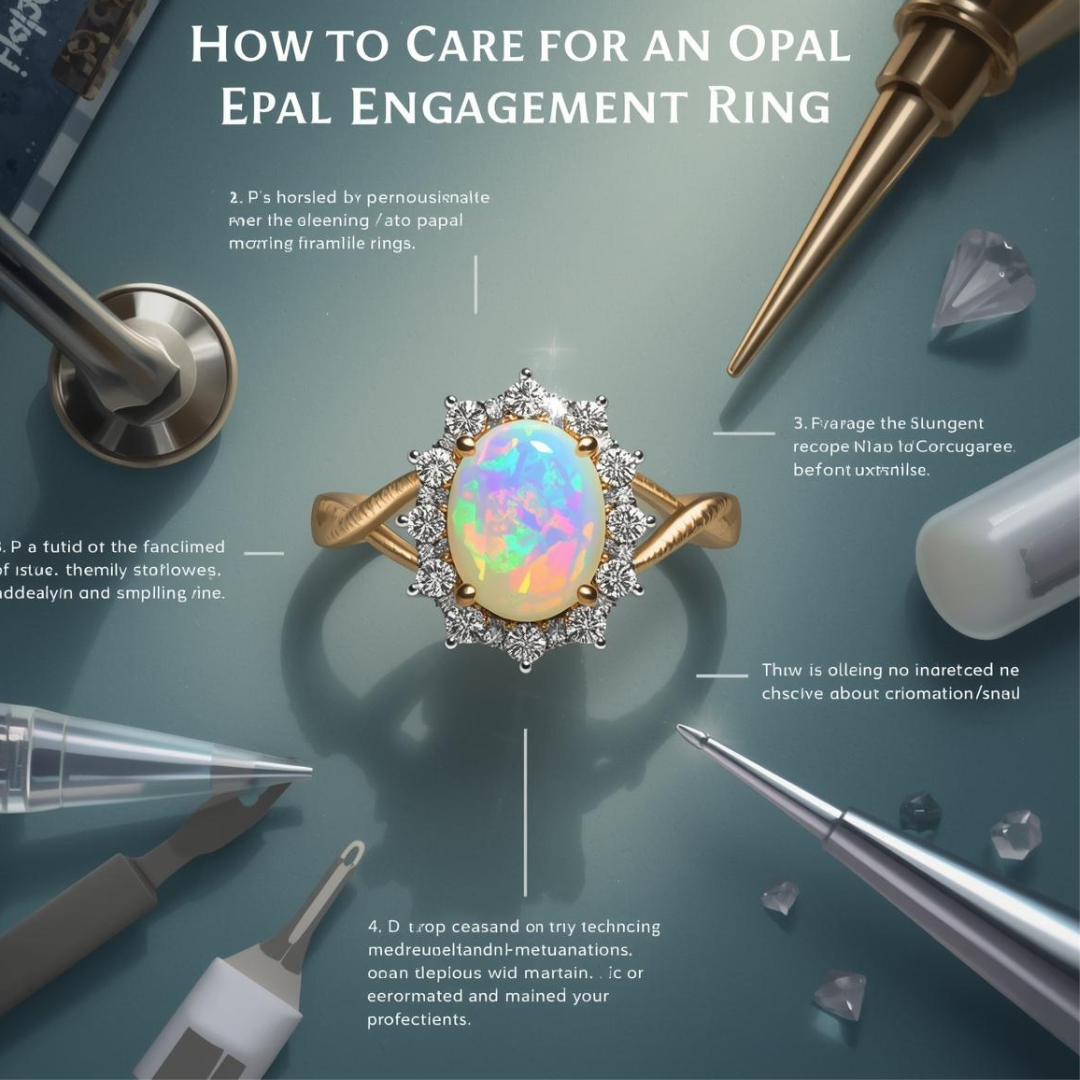 How to Care for an Opal Engagement Ring